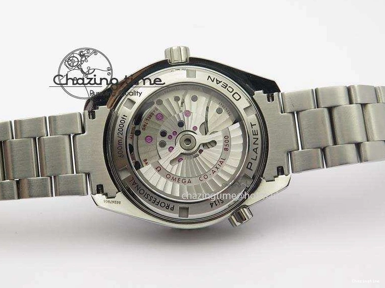 0404 Planet Ocean SS Bp Maker 45mm Orange Bezel On SS Bracelet A DailyWear 8216